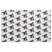 Tissu Squatchin allé faisant un cycle avec T-rex (Fat Quarter)