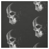 Tissu Squelette de sourire de crâne (Échantillon)