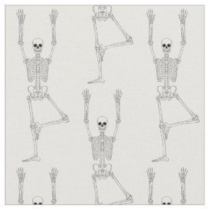 Tissu squelette de yoga