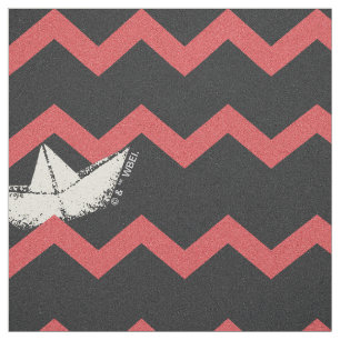Tissu SS Georgie Boat Chevron Motif