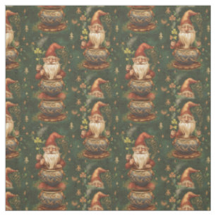 Tissu St Patrick Gnome Pot d'or 2