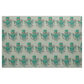 Tissu St patrick Octopus (Fat Quarter)