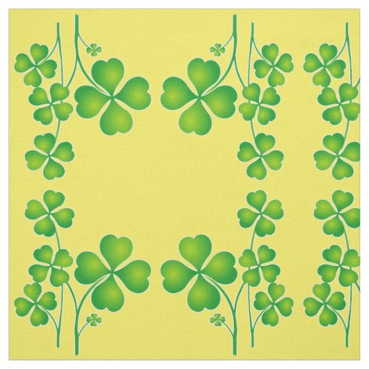 Tissu St. Patrick's Day Clover + vos idées (Échantillon)