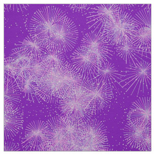 Tissu Starbursts De Cristal De Glace, Arrière - plan Vio