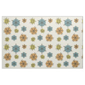 Tissu Starbursts Modernes Du Milieu Du Siècle Multicolor (Fat Quarter)