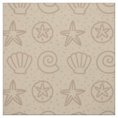 Tissu Starfish and Seashells (Échantillon)