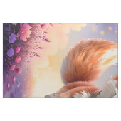 Tissu Starlit Fox of the Moonlit Meadows. (Fat Quarter)