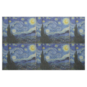 Tissu Starry Night Vincent van Gogh est mort