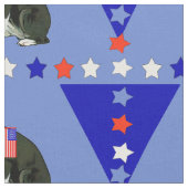 Tissu Stars de Boston Terrier (Fermer)