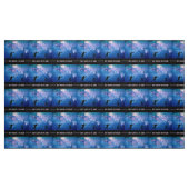 Tissu Stars d'or de disque (Fat Quarter)
