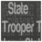 Tissu State Trooper Extraordinaire (Fermer)
