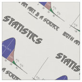 Tissu Statistiques les deux geek d'humour de courbe de (Fermer)