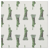Tissu statue de liberté new york (Échantillon)