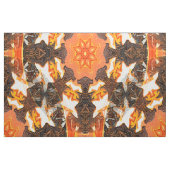 Tissu Statues de Feuilles.... (Fat Quarter)