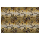 Tissu Steampunk, libellules impressionnantes avec des (Fat Quarter)
