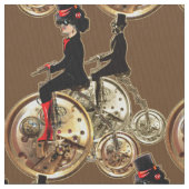 Tissu Steampunk pennyfarthing temps de voyage (fermé)
