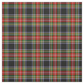 Tissu Stewart Black Tartan (Échantillon)