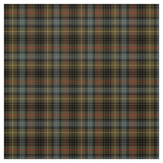 Tissu Stewart Chasse Tartan Patiné (Échantillon)