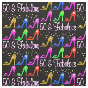 TISSU STILETTO REINE, 50 ANS