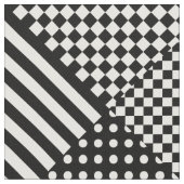 Tissu Stripes Check Harlequin Pois Conception mixte (Fermer)