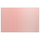 Tissu Stripes simples Motif Coral/Blanc tendance (Yard)