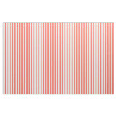 Tissu Stripes simples Motif Coral/Blanc tendance (Fat Quarter)