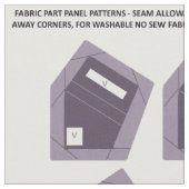 Tissu Structure 2 lavable sans couture lavande cadres ph (Fermer)