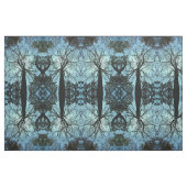 Tissu Structure Abstraite de branche d'arbre bleu (Fat Quarter)