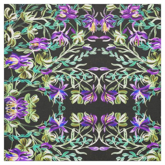 Tissu Structure Columbine Vivid (Échantillon)