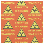 Tissu Structure d'avertissement de rayonnement orange (fermé)