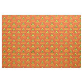 Tissu Structure d'avertissement de rayonnement orange (Fat Quarter)