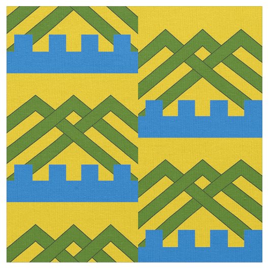 Tissu Structure de Badge de Populace SCA Wyldewode (Fermer)