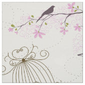 Tissu Structure de cage florale pour oiseaux (Échantillon)