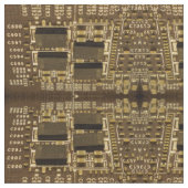 Tissu Structure de carte à circuit imprimé (Fermer)