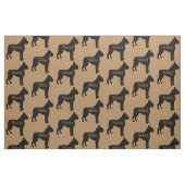 Tissu Structure de chien de boîte personnalisée (Fat Quarter)