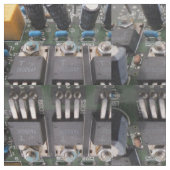 Tissu Structure de circuit de transistor de puissance (Fermer)