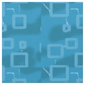 Tissu Structure de circuit géométrique bleu cool (Détail)
