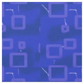 Tissu Structure de circuit géométrique Royal Blue (Détail)