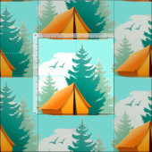 Tissu Structure de conception de camping (Carreau)