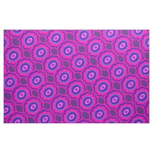 Tissu Structure de conception de fleurs (Fat Quarter)