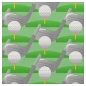 Tissu Structure de conception de golf (Fermer)