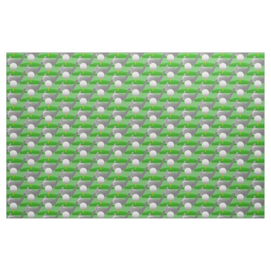 Tissu Structure de conception de golf (Fat Quarter)