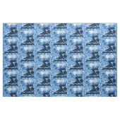 Tissu Structure de conception de natation (Fat Quarter)