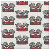 Tissu Structure de conception de voiture de course (Fermer)