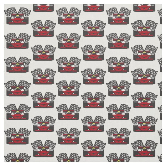 Tissu Structure de conception de voiture de course (Échantillon)