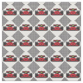 Tissu Structure de conception des voitures de course (Fermer)