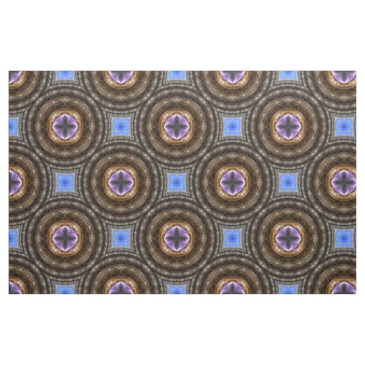 Tissu Structure de flux circulaire motif (Fat Quarter)