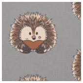 Tissu Structure de hérisson adorable (Fermer)