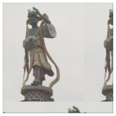 Tissu Structure de la statue chinoise (Fermer)