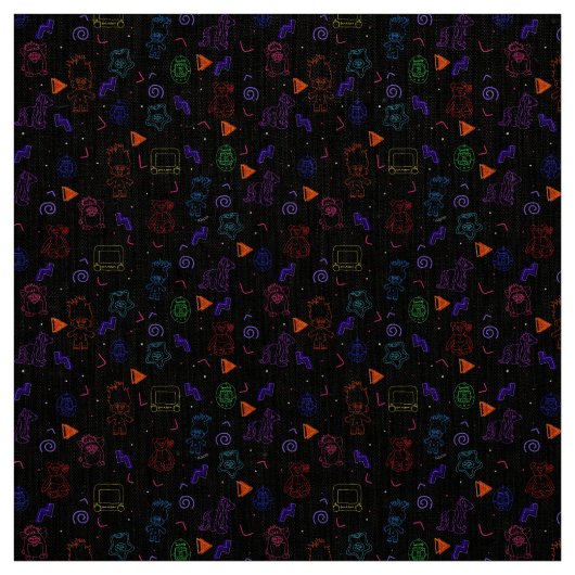 Tissu Structure de mémoire des années 90 (Échantillon)